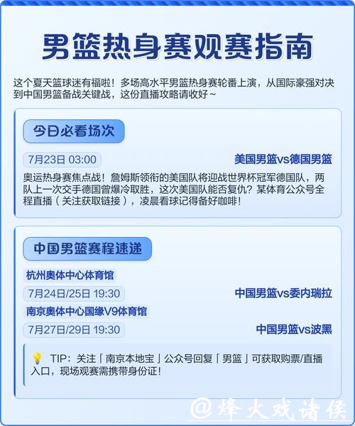 2026男篮世界杯直播：实时观赛指南与精彩赛事分析